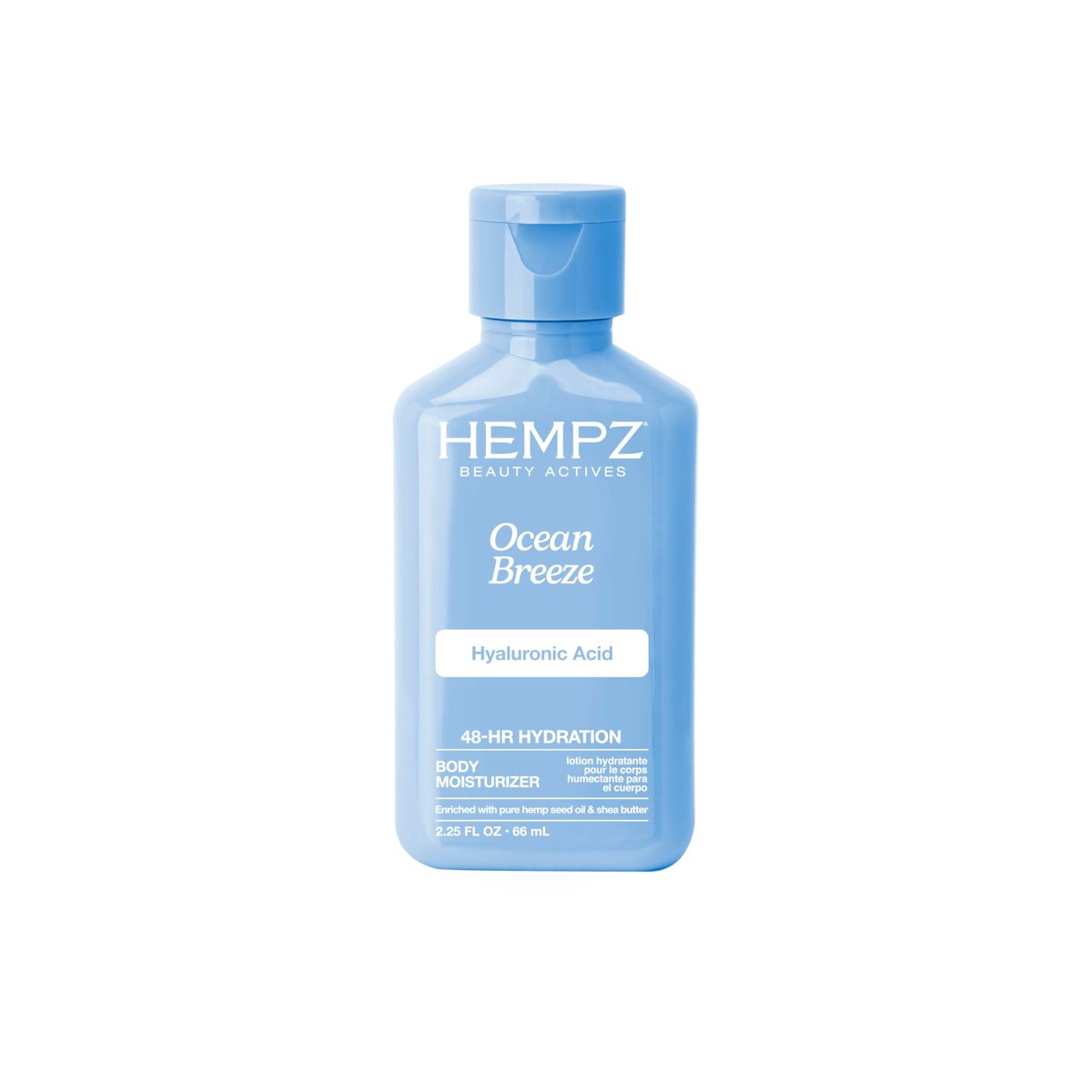 Hempz Ocean Breeze Limited Edition Mini Daily Moisturizing Cream - Travel Size 2.25 Fl Oz - görsel 1
