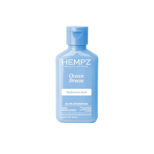 Hempz Ocean Breeze Limited Edition Mini Daily Moisturizing Cream - Travel Size 2.25 Fl Oz