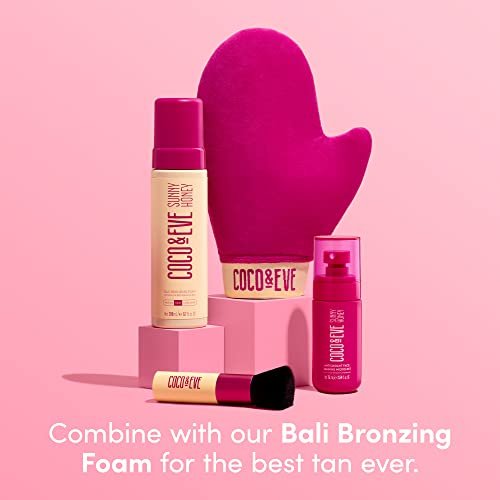 Coco & Eve Face Tanning Micromist – Sunless Facial Self Tanner, Ultra Fine Mist with Hyaluronic Acid & Antioxidants, Fast-Absorbing, Streak-Free Glow, Vegan & Cruelty-Free (2.54 Fl Oz) Avelisse