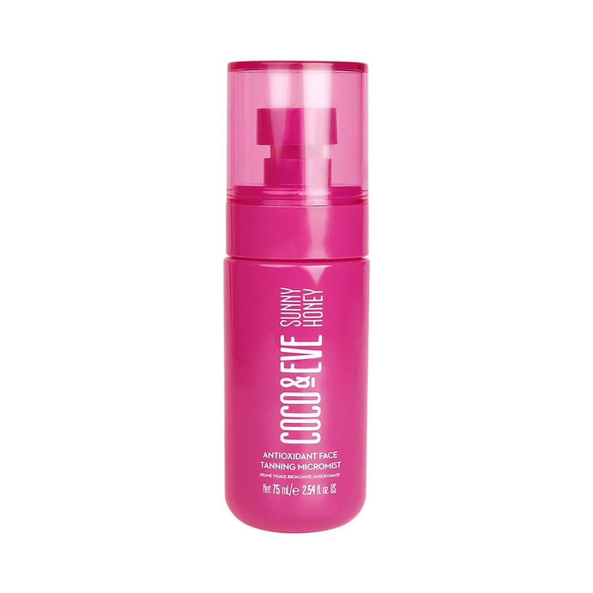 Coco & Eve Face Tanning Micromist – Sunless Facial Self Tanner, Ultra Fine Mist with Hyaluronic Acid & Antioxidants, Fast-Absorbing, Streak-Free Glow, Vegan & Cruelty-Free (2.54 Fl Oz) Avelisse