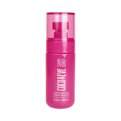 Coco & Eve Face Tanning Micromist – Sunless Facial Self Tanner, Ultra Fine Mist with Hyaluronic Acid & Antioxidants, Fast-Absorbing, Streak-Free Glow, Vegan & Cruelty-Free (2.54 Fl Oz) Avelisse