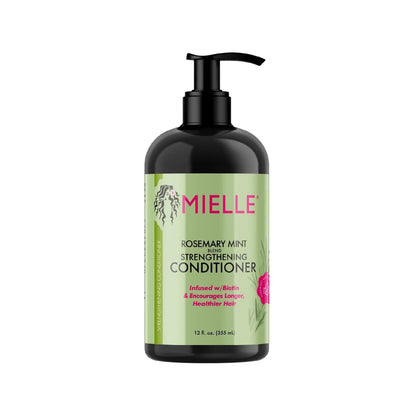 Mielle Rosemary Mint Biotin Infused Shampoo & Conditioner Set for Longer, Stronger Hair - 12 Fl Oz Each Avelisse