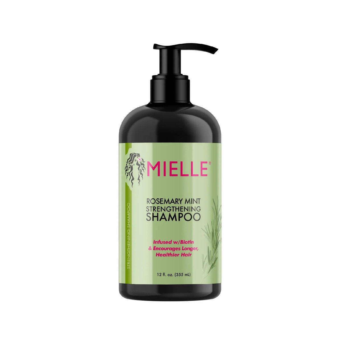 Mielle Rosemary Mint Biotin Infused Shampoo & Conditioner Set for Longer, Stronger Hair - 12 Fl Oz Each Avelisse