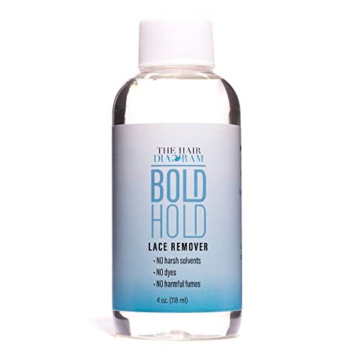 The Hair Diagram Bold Hold Lace Remover - Bond Release Spray - 4oz Residue Removal Solution for Wigs, Extensions & Hair Systems - Tape & Lace Glue Remover Avelisse