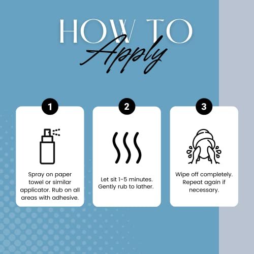 The Hair Diagram Bold Hold Lace Remover - Bond Release Spray - 4oz Residue Removal Solution for Wigs, Extensions & Hair Systems - Tape & Lace Glue Remover Avelisse