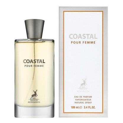 Coastal by Maison Alhambra for Women - 3.4 oz Eau de Parfum Spray