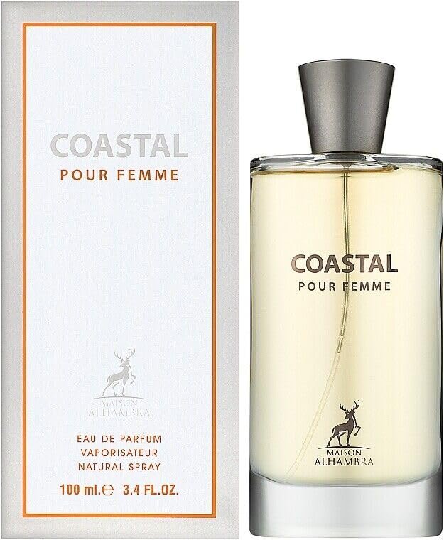 Coastal by Maison Alhambra for Women - 3.4 oz Eau de Parfum Spray - görsel 5