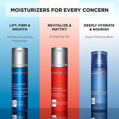 CLARINSMEN Super Moisture Balm – 1.6 oz Hydrating Face Moisturizer for Men Avelisse