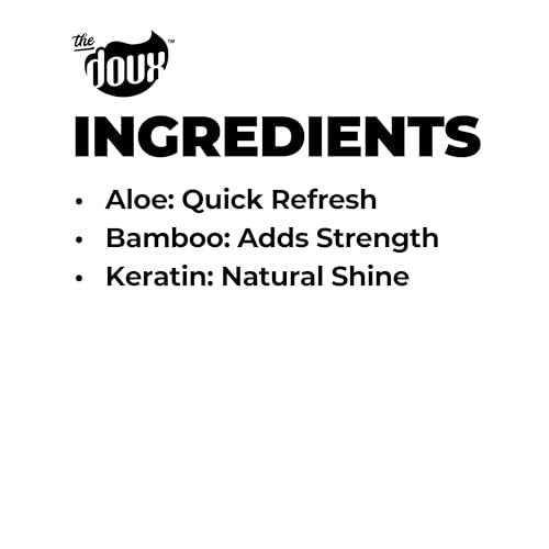 The Doux FRESH TO DEF Curl Refresher Spray – Leave-In Conditioner & Curl Activator for Frizz Control, 8 oz Avelisse