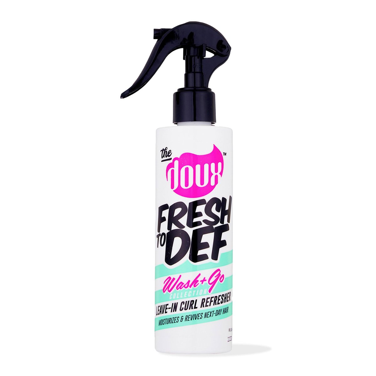 The Doux FRESH TO DEF Curl Refresher Spray – Leave-In Conditioner & Curl Activator for Frizz Control, 8 oz Avelisse