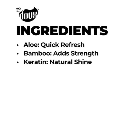 The Doux FRESH TO DEF Curl Refresher Spray – Leave-In Conditioner & Curl Activator for Frizz Control, 8 oz Avelisse