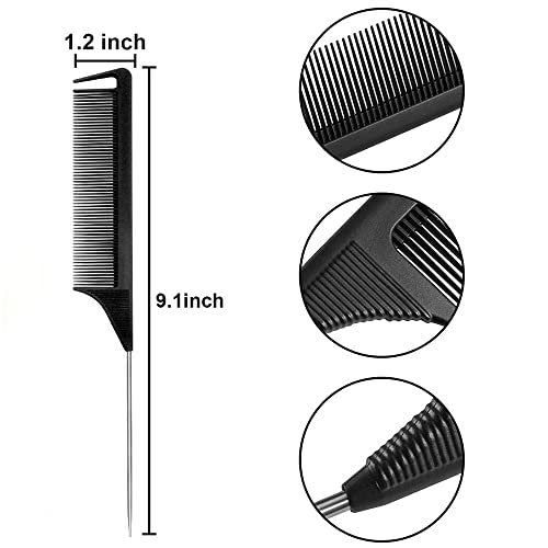 Miaubaa Wig Kit for Lace Front Wigs for Beginners - 7 Piece Lace Melting Set with Elastic Band, Edge Scarf, Wig Caps, Eyebrow Razors, Tweezers, Edge Brush, Grip Headband, Mini Scissors - görsel 14