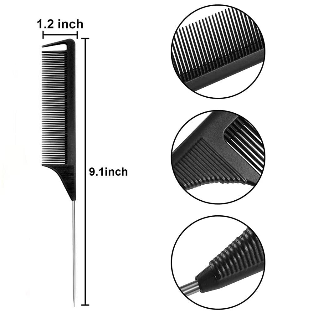 Miaubaa Wig Kit for Lace Front Wigs for Beginners - 7 Piece Lace Melting Set with Elastic Band, Edge Scarf, Wig Caps, Eyebrow Razors, Tweezers, Edge Brush, Grip Headband, Mini Scissors - görsel 13