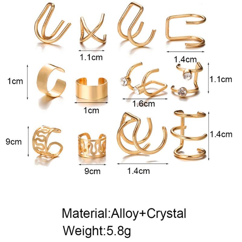 24 Pcs Gold Silver Hair Braids Dreadlock Non-Piercing Ear Clip Beard Beads Cuffs Clip Hair Styling Jewelry Tools for Men Women - görsel 7