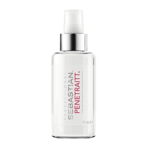 Sebastian Professional Penetraitt Overnight Repair Serum | Leave-In Treatment with Hyaluronic Acid & Niacinamide for Dry, Damaged Hair | 3.2 fl oz Avelisse
