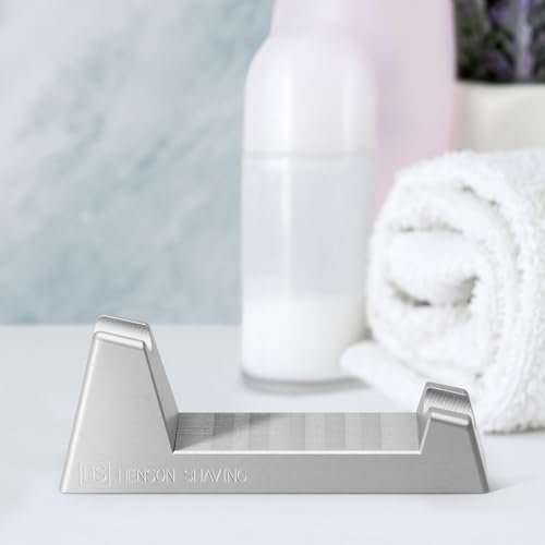 Henson Razor Stand - Lightweight Aluminum Safety Razor Holder for AL13, AL13-M, Ti22 Avelisse