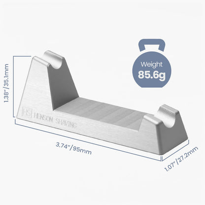 Henson Razor Stand - Lightweight Aluminum Safety Razor Holder for AL13, AL13-M, Ti22 Avelisse