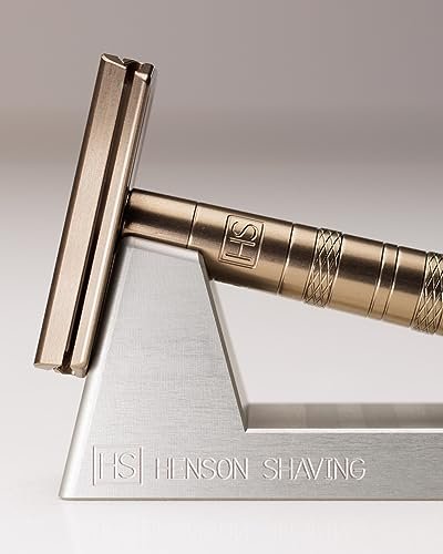 Henson Razor Stand - Lightweight Aluminum Safety Razor Holder for AL13, AL13-M, Ti22 Avelisse