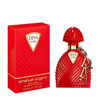 Emanuel Ungaro Diva Rouge Eau de Parfum Spray for Women, 3.4 oz