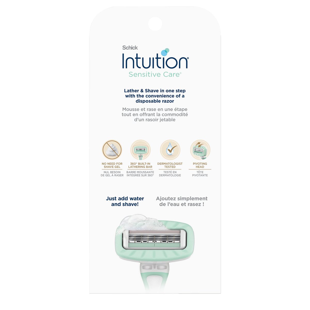 Schick Intuition Disposable Razors for Sensitive Skin with Aloe – 3 Count, Women's Razor for a Smooth, Gentle Shave - görsel 15