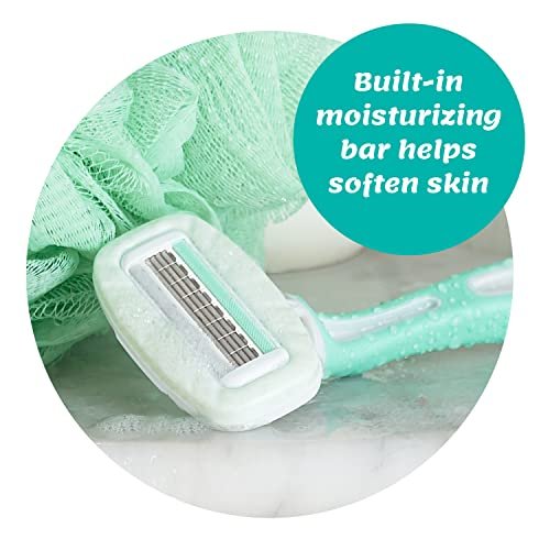 Schick Intuition Disposable Razors for Sensitive Skin with Aloe – 3 Count, Women's Razor for a Smooth, Gentle Shave - görsel 6