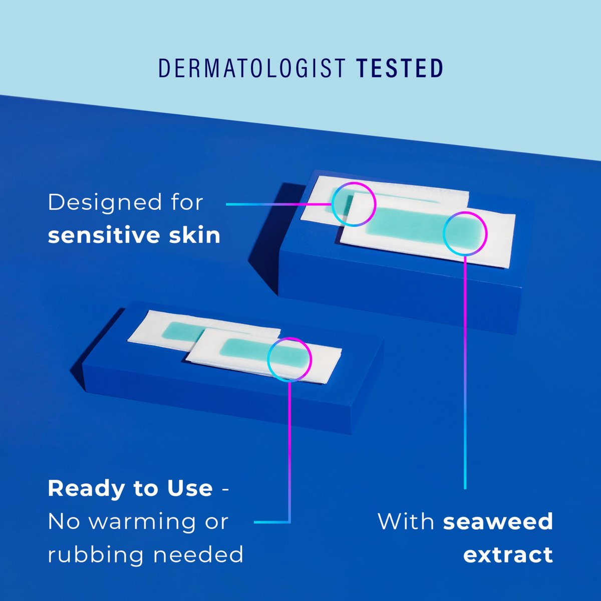 Schick Hydro Silk Targeted Waxing Strips – Soft Wax for Body, Pubic Hair, Eyebrow & Lip, Bikini Wax Kit for Women - görsel 15