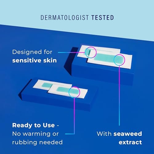Schick Hydro Silk Targeted Waxing Strips – Soft Wax for Body, Pubic Hair, Eyebrow & Lip, Bikini Wax Kit for Women - görsel 16