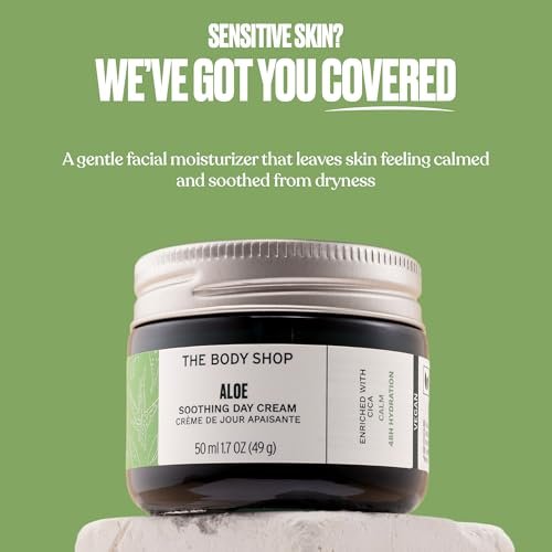 The Body Shop Aloe Vera Day Cream for Sensitive Skin - Vegan, 50ml - görsel 4