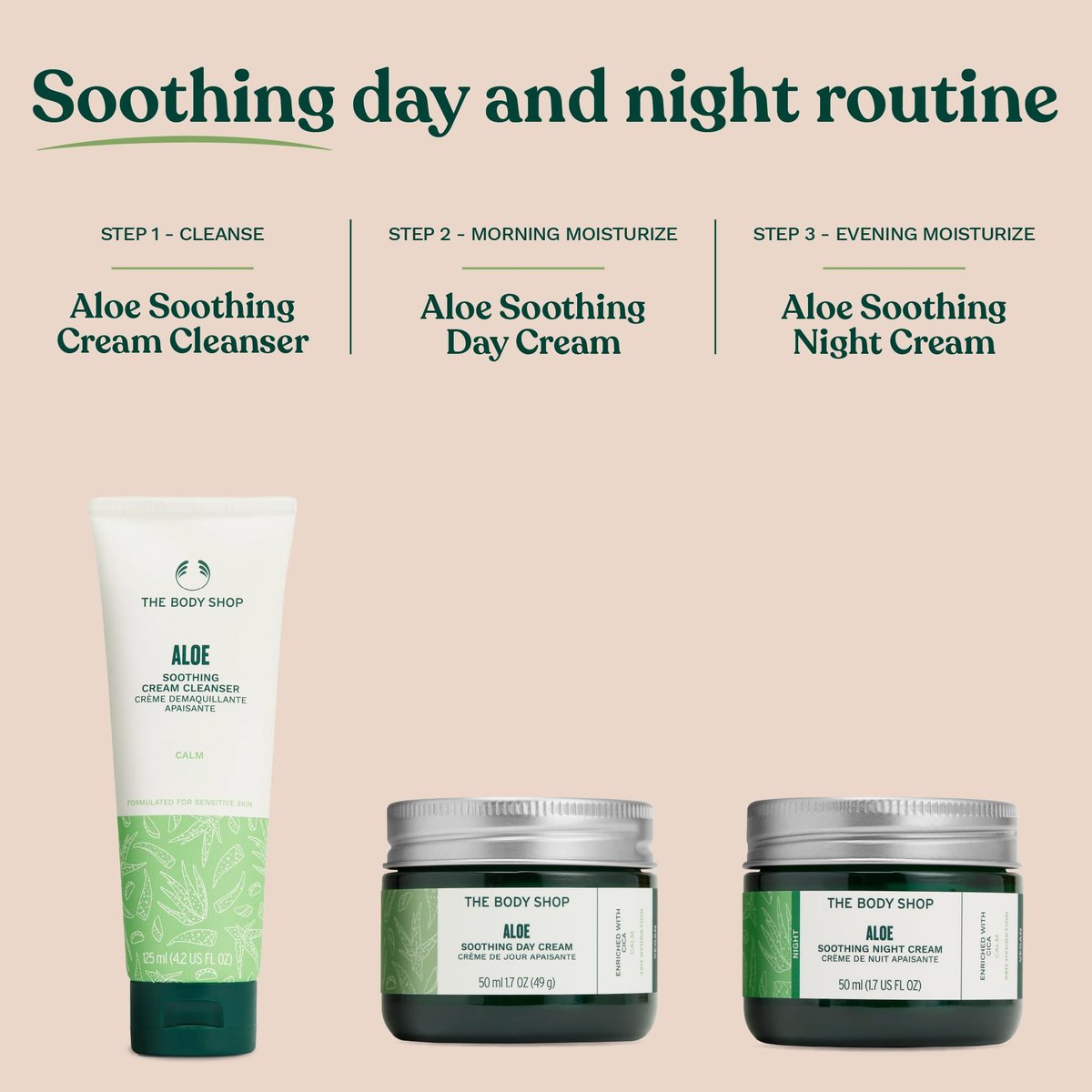 The Body Shop Aloe Vera Day Cream for Sensitive Skin - Vegan, 50ml - görsel 11