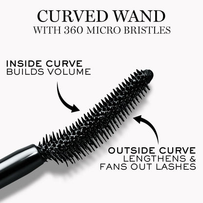 Lancôme Lash Idôle Waterproof Mascara - Black, Full Size - Lash-Lifting & Volumizing, Up to 24H Wear Avelisse
