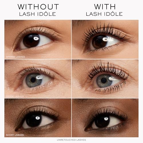 Lancôme Lash Idôle Waterproof Mascara - Black, Full Size - Lash-Lifting & Volumizing, Up to 24H Wear Avelisse