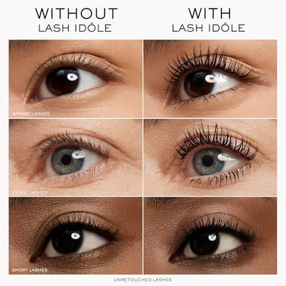 Lancôme Lash Idôle Waterproof Mascara - Black, Full Size - Lash-Lifting & Volumizing, Up to 24H Wear Avelisse