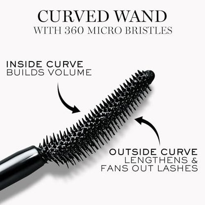 Lancôme Lash Idôle Waterproof Mascara - Black, Full Size - Lash-Lifting & Volumizing, Up to 24H Wear Avelisse