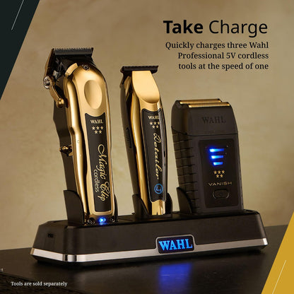 Wahl Professional Power Station – High-Performance Multi-Tool Charging Station for Barbers and Stylists Avelisse