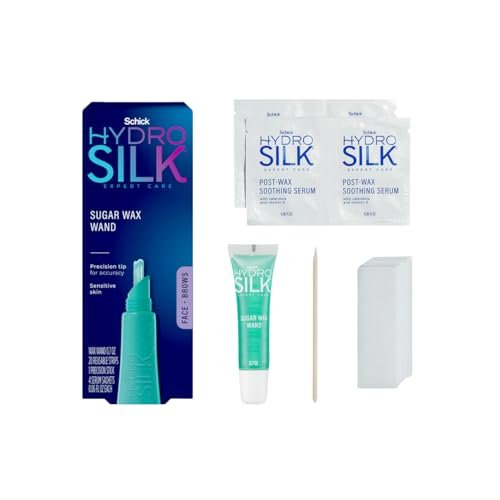 Schick Hydro Silk Sugar Wax Wand for Eyebrows, Face & Lip – Gentle Facial Hair Removal Pen, 0.77 oz - görsel 2