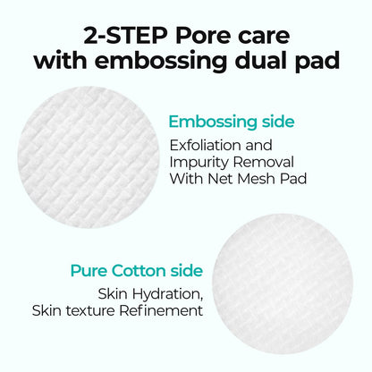 Dr.Melaxin BP Pore Exfoliating Pad – 70 Pads, 165ml – Minimize Pores, Remove Dead Skin & Blackheads, Prevent Breakouts, Improve Texture – Korean Skincare