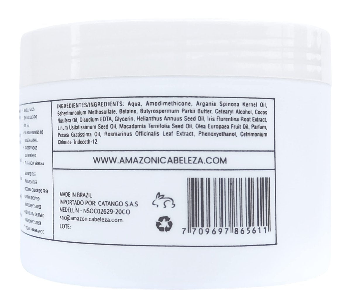 AMABELLE Jolly Kids Hair Mask - Vegan, Moisturizing & Nourishing for All Hair Types - Promotes Healthy Growth - 10 oz Avelisse