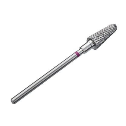 STALEKS PRO Expert Carbide Nail Drill Bit – Frustum, Purple, 6mm Head / 14mm WP, Coarse for Fast Artificial Nail & Skin Removal
