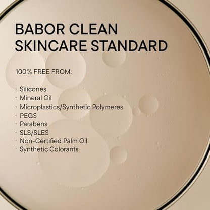 BABOR Natural Cleansing Bar for Oily & Combination Skin – Clarifying Facial Cleansing with Aloe Vera & Baobab Oil, 65g