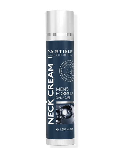 Particle Neck Cream – Daily Hydrating Men's Skin Care with Collagen, Hyaluronic Acid, Retinol, Vitamin E, Moringa Oil & Shea Butter, 1.7 fl oz Avelisse