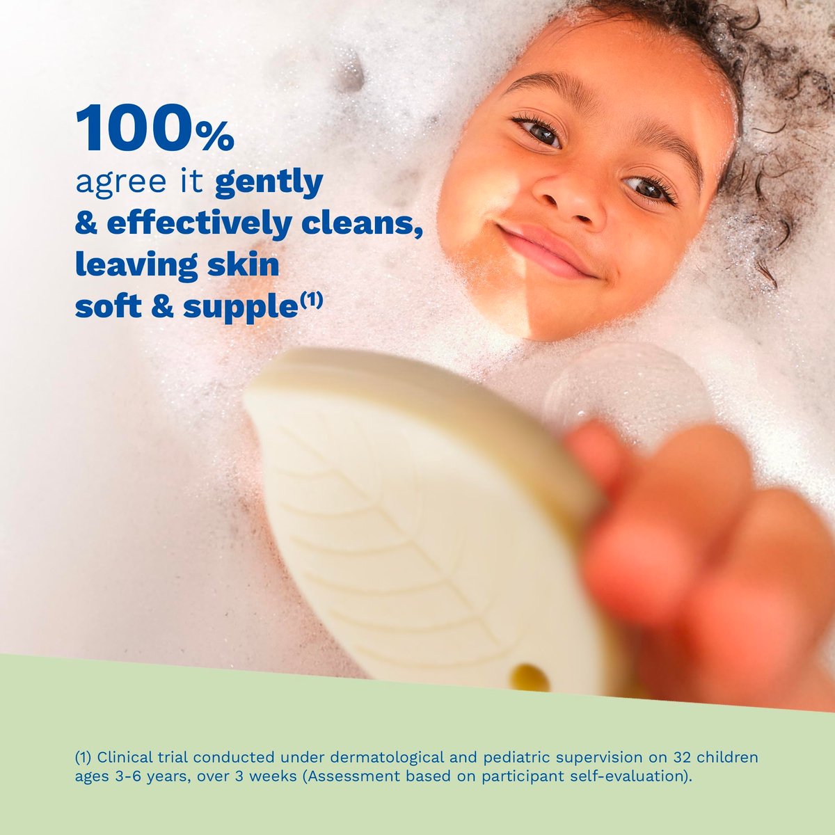 Mustela Solid Shampoo & Body Cleansing Bar for Baby, Kid & Adult - Fragrance-Free, Plastic-Free, Vegan & Biodegradable - with Avocado Oil & Olive Oil - 2.64 oz Avelisse