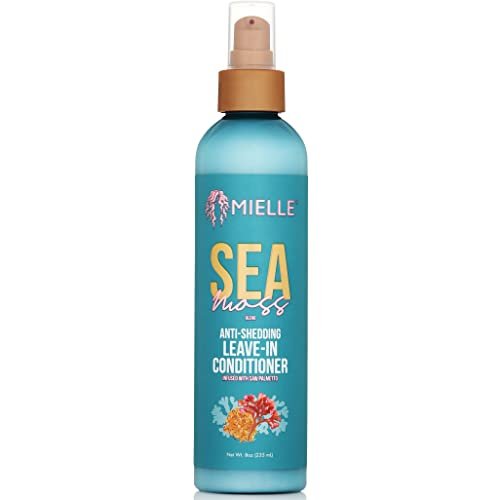 Mielle Organics Sea Moss Anti-Shedding Leave In Conditioner for Curly Hair - Moisturizing Leave In Treatment Spray 8 Oz - görsel 1
