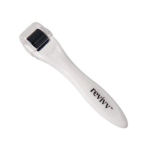 REVIVV Roller for Hair Rejuvenation – 0.25mm Microneedling Derma Roller for Scalp, Beard, and Skin – 45-Day Supply - görsel 2