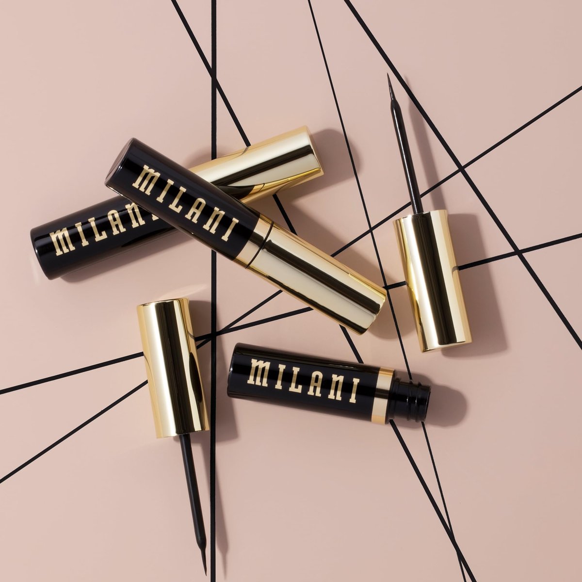 Milani Stay Put Infinite Eyeliner – Black, Long-Lasting, Smudge-Proof & Precision Tip - görsel 13