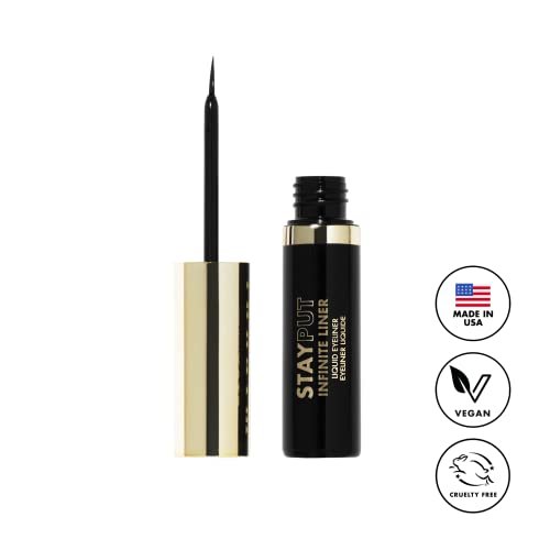 Milani Stay Put Infinite Eyeliner – Black, Long-Lasting, Smudge-Proof & Precision Tip - görsel 4