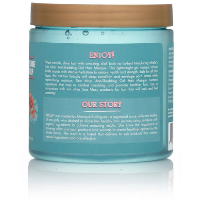 Mielle Organics Sea Moss Anti-Shedding Curl Gel Hair Masque - 8 fl oz