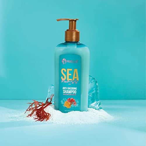 Mielle Organics Sea Moss Anti-Shedding Hair Shampoo - Hydrating Shampoo for Dry Hair - Fortifies Strands for Reduced Shedding - 8 Oz - görsel 10