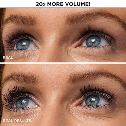 IT Cosmetics Superhero Volumizing Waterproof Mascara – 24HR Wear, Resists Sweat & Humidity, Lash-Loving Biotin & Peptides, Super Black, 0.3 fl oz Avelisse