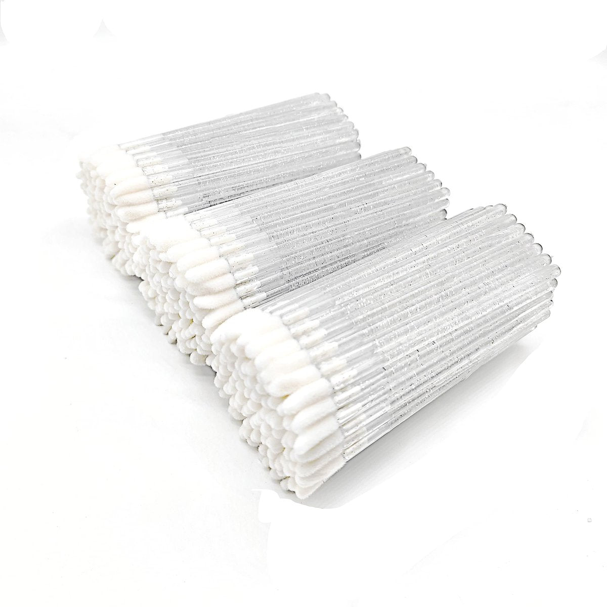YSAFAI 300 Pieces Disposable Lip Brushes - Crystal Lip Gloss Wands and Lipstick Applicators for Hygiene and Precision - görsel 1