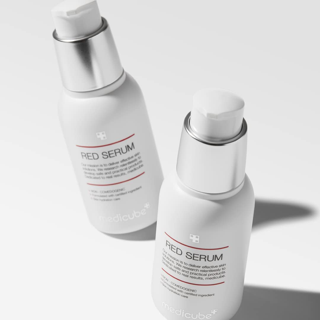 Medicube Red Serum 2.0 – Low-Irritation BHA & Niacinamide Soothing Serum for Breakout-Prone Skin, 1.01 fl oz - görsel 5